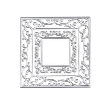 Load image into Gallery viewer, Echoing Square Lace Frame Dies