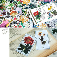 Load image into Gallery viewer, (8 types) DIY Natural Plant Series Decor Stickers &lt;60 PCS&gt;