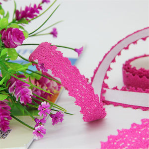 (8 colors) DIY Lace Decorative Stickers 15mm