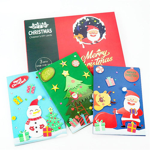 (2 Types) DIY Kits Christmas Basic Cardmaking Material Packages