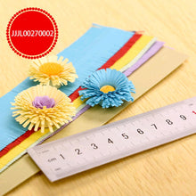 Load image into Gallery viewer, (8 Types) Flower Quilling Paper Strips Colorful Origami DIY Paper Hand Craft DIY&lt;10 PCS/1Bag&gt;
