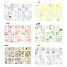 Load image into Gallery viewer, (6 Types)Cute Colorful Patterned Scropbooking Background Paper&lt;40pcs&gt;