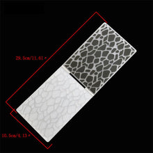 Load image into Gallery viewer, 1PCS Plastic Geometry Embossing Folder